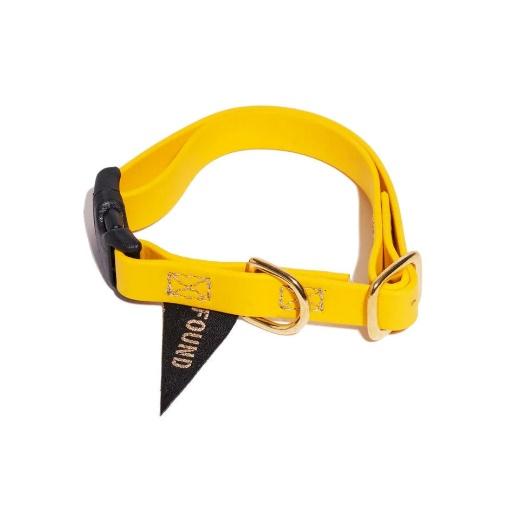 ⑦ Found My Animal｜Water Resistant Collar Yellow